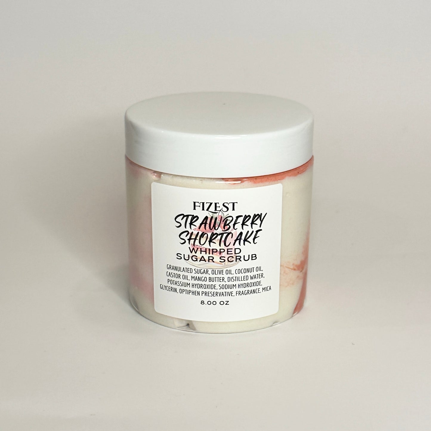 Whipped Strawberry Shortcake Sugar Scrub